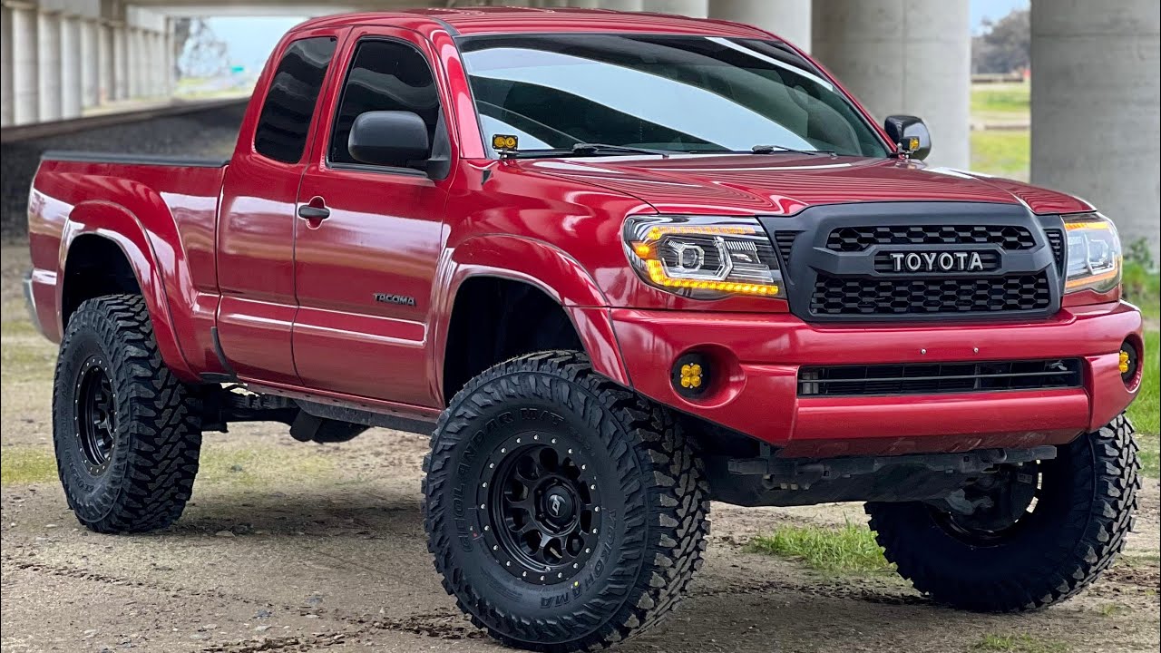 Putting 35s On My Second Gen Tacoma YouTube