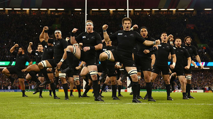 Latest All Blacks Haka intimidates the French
