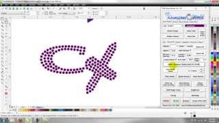 How To Stone A Very Small Design With The Trw Stone Wizard Rhinestone Software