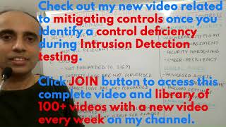 IT with Varun Vohra - ITGC - Information Security -Intrusion Detection - Mitigating Controls (Promo) Update