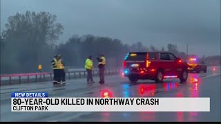 80-year-old killed in Northway crash