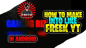 HOW I MADE INTRO LIKE FREEK YT IN ANDROID|KINEMASTER|MALAYALAM TUTORIAL😍❤ROAD TO 1K🥺🥺