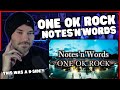Metal Vocalist Reacts One Ok Rock Notes N Words Lyrics
