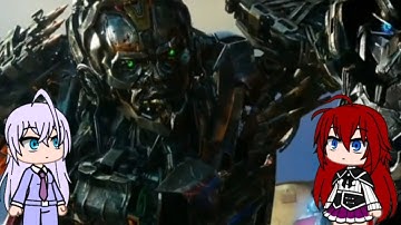 Gacha Life High School DxD React to Transformers Age of Extinction (2014) Part 14 Final Battle