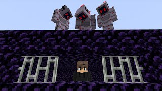 Minecraft IMPOSSIBLE Prison Escape vs Terminator @MinecraftCurios
