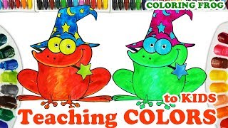 Drawing Frog | Coloring Frog | Colors For Kids and Toddlers | Coloring Pages Drawing Frog | Coloring Frog | Colors For Kids and Toddlers | Coloring Pages