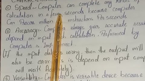 Characteristics of Computer | IT Class in Urdu/Hindi | Computer Globe