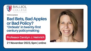 Online Lecture November 2023: Carolyn J. Henrich