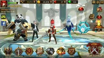 RUSH  Rise up special heroes Gameplay Android