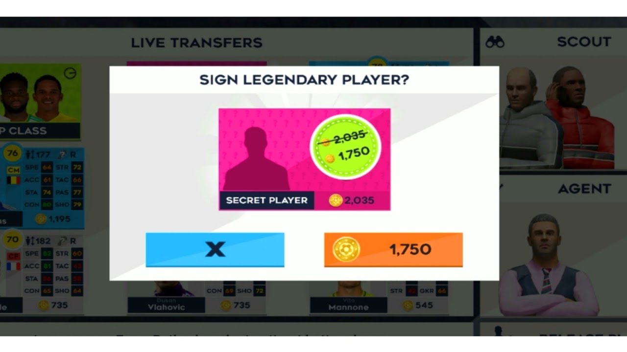 signing the new secret legendary player in dls21 🤩🔥| Road To Glory | Signing the new secret player