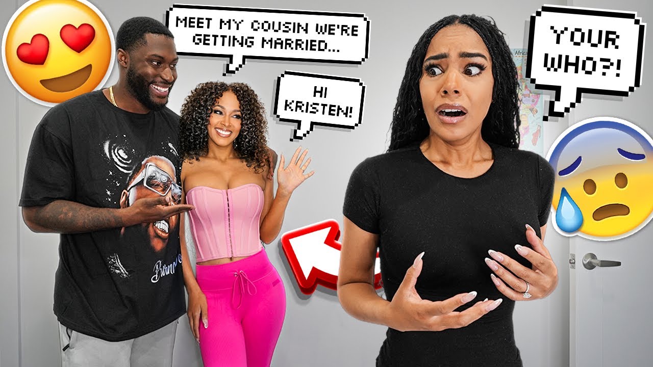 MARRYING MY COUSIN PRANK ON FIANCE! *SHE SNAPS*