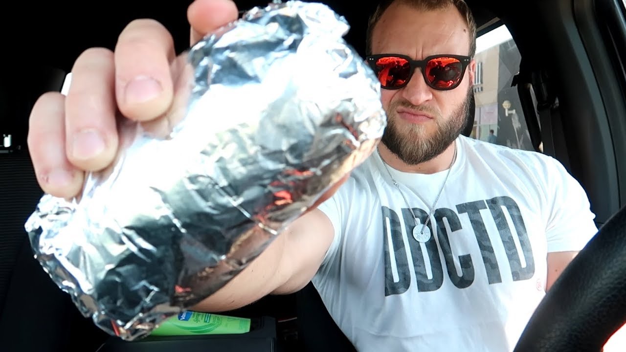 Chipotle Burrito Eating Challenge! YouTube