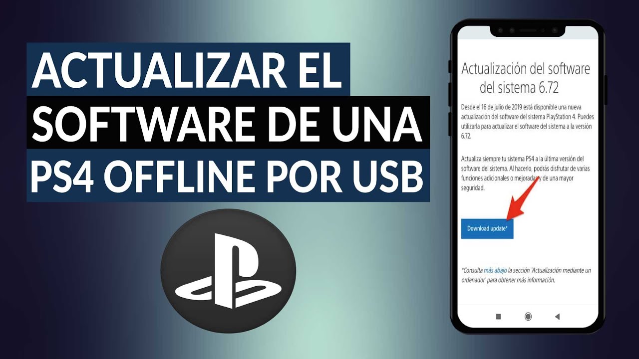 Cómo Actualizar el Software de una PS4 Offline con un Pendrive USB
