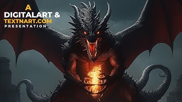 Fiction Scene of Demon Fighting a Warrior #animation #graphicanimation#aftereffects #ai#digitalart