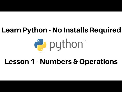 Numbers and Numeric Operations in Python