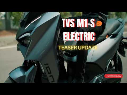 🔥 TVS M1-S Electric Maxi-Scooter | EICMA 2025 Launch #evscooter