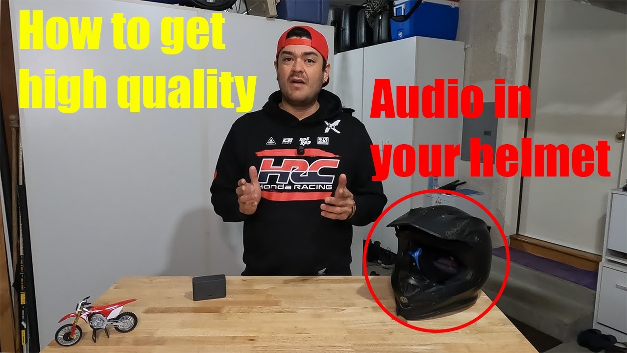 How to Get High Quality Audio Recording in Your Helmet When Riding