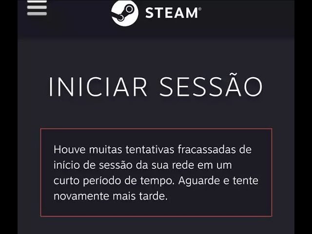 Steam fora do ar? Falhas e problemas acontecendo neste momento