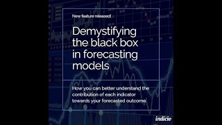We've released Shapley additive values, demystifying the black box in forecasting models.