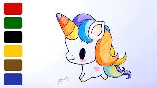 unicorn drawing draw drawings paintingvalley