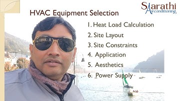 HVAC Equipment Selection steps!