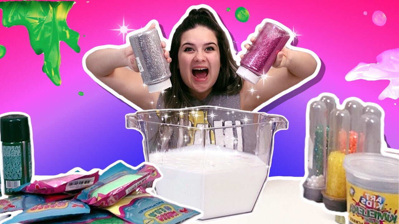 COLOCANDO INGREDIENTES DEMAIS EM 7 SLIMES!