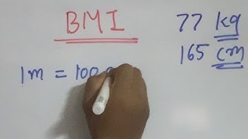 BMI : How to Calculate BMI