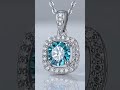 Hijones Meet The Stars Love Moissanite S925 Silver Necklace #moissanitejewelry #moissanitependant