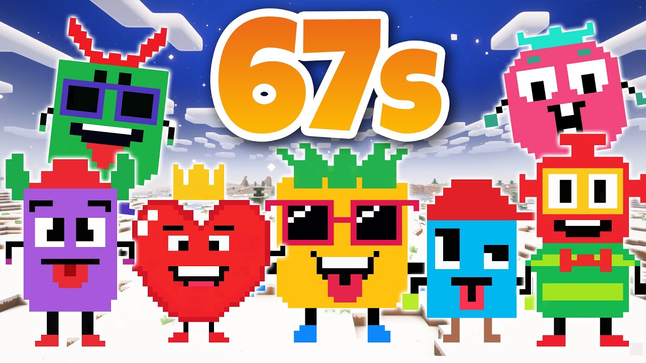 Counting by 67s Song with Numberblocks Minecraft | GumaGoo - YouTube