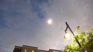 Mount Pleasant, South Carolina - Total Solar Eclipse Static Camera (6x Speed) HD (2017)