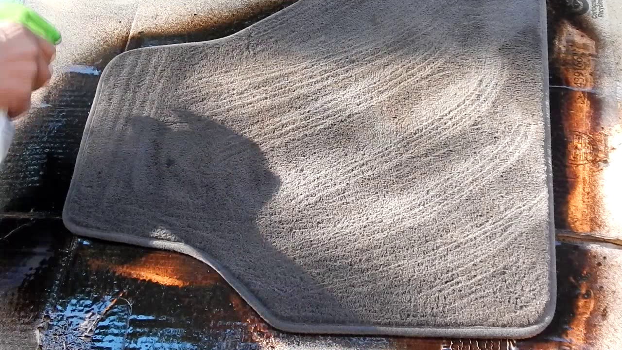 RESTORE YOUR CAR FLOOR MAT YouTube