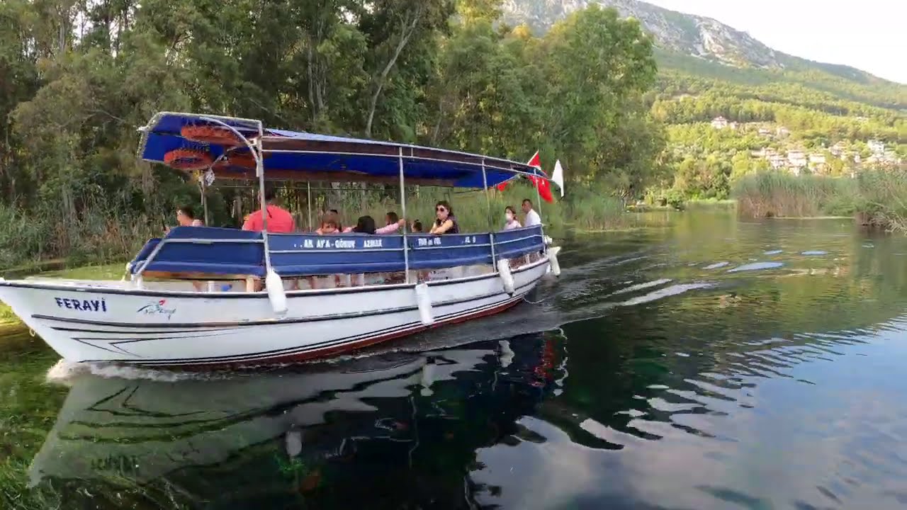 Лодочный тур по реке Азмак Акьяка, Турция 2020