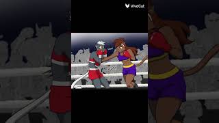 Underground Clash Ladies Fight Out A Furry Boxing Comic By The Artist That Drew Deborah The Cat