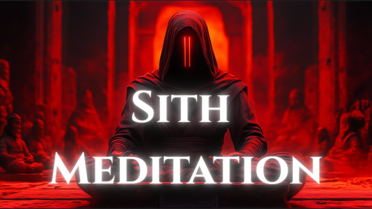 SITH MEDITATION ⭕️ Liquid Binaural Beats 30Hz(GAMMA) for Dark Focus Flow State ⭕️ Dark Ambient