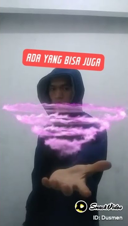 Gak semua orang tau effeck snack video