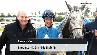 Laurent Viel, entraîneur de Grand de Thaix (25/01 à Pau)