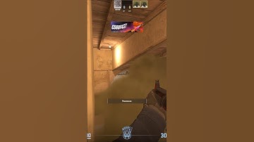 Лучший ванвей Смок в конекторе на карте Mirage CS2! #cs2 #csgo #counterstrike #cs #кс2 #shorts #ксго