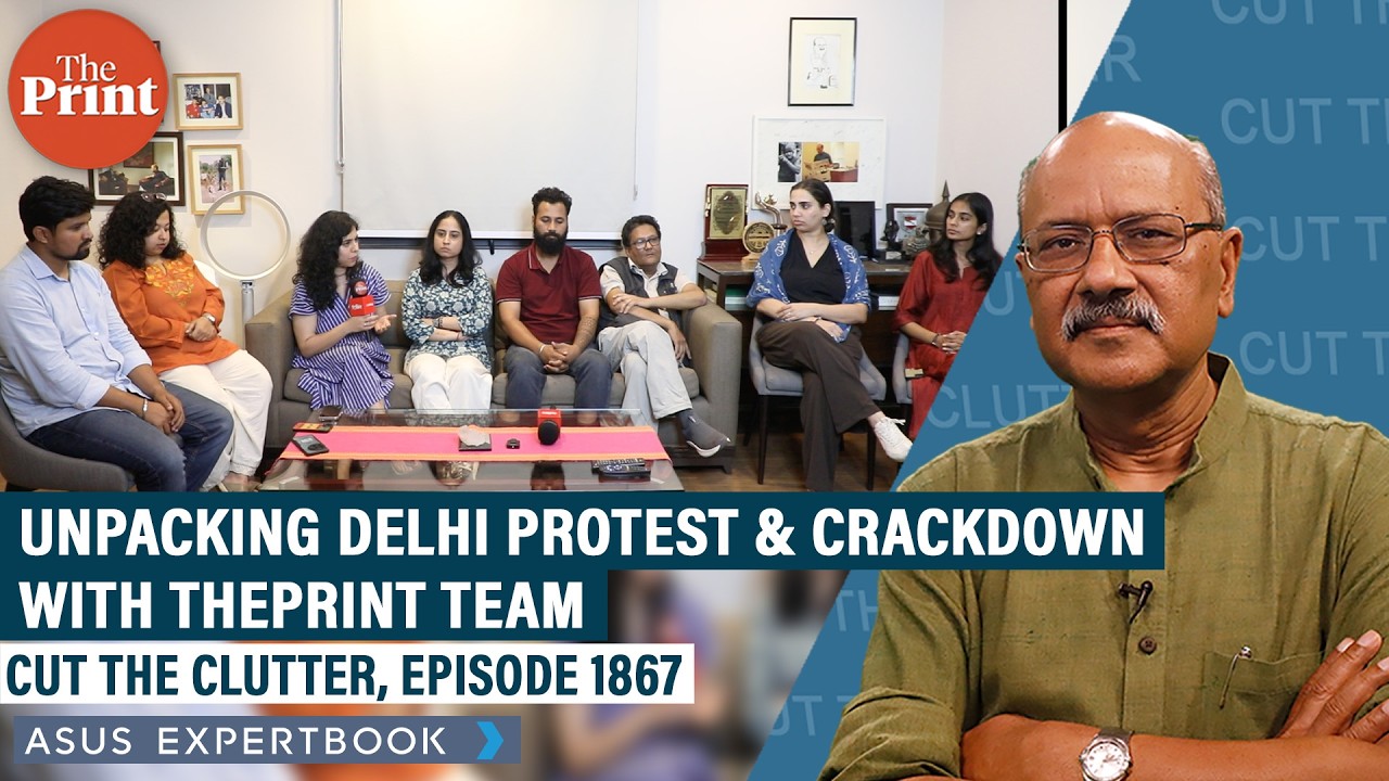CJP-led protest, youth anger & Delhi police crackdown: What ThePrint team on ground saw & documented