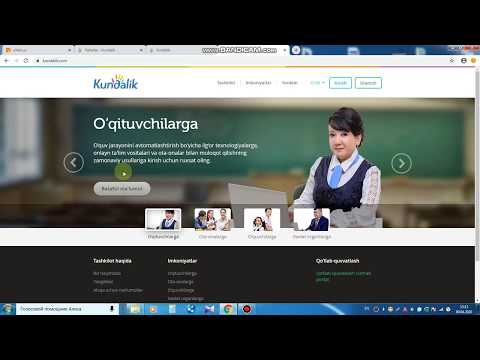 Kundalik.com saytiga kirish!!!