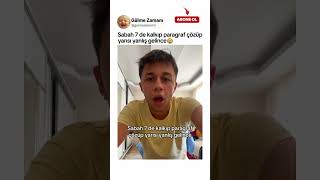 Sabah 7 De Kalkıp Paragraf Çözüp Yarısı Yanlış Gelince
