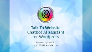 AI ChatBot for WordPress - let your site speak like a human! Powered by ChatGPT by OpenAI