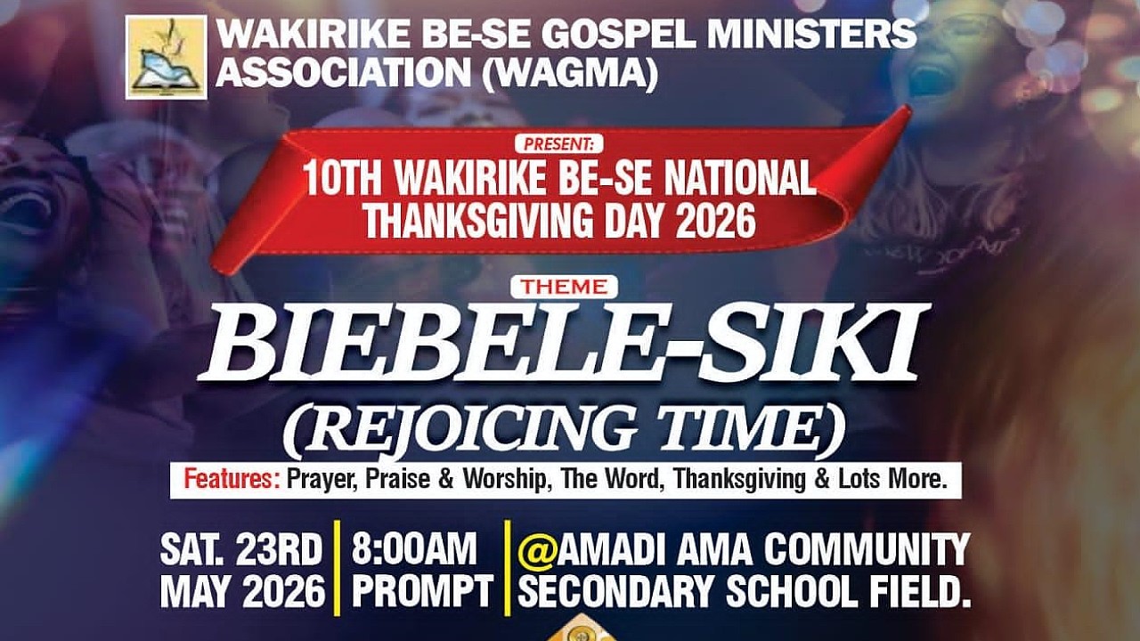 10TH WAKIRIKE-BESE NATIONAL THANKSGIVING DAY 2026. - YouTube