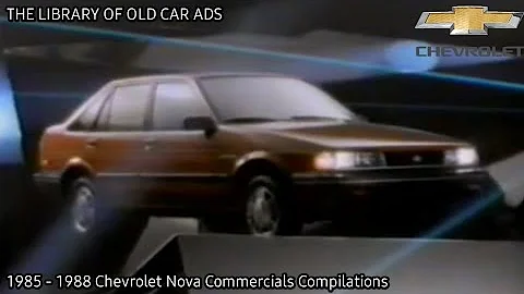 1985 - 1988 Chevrolet Nova Commercials Compilations