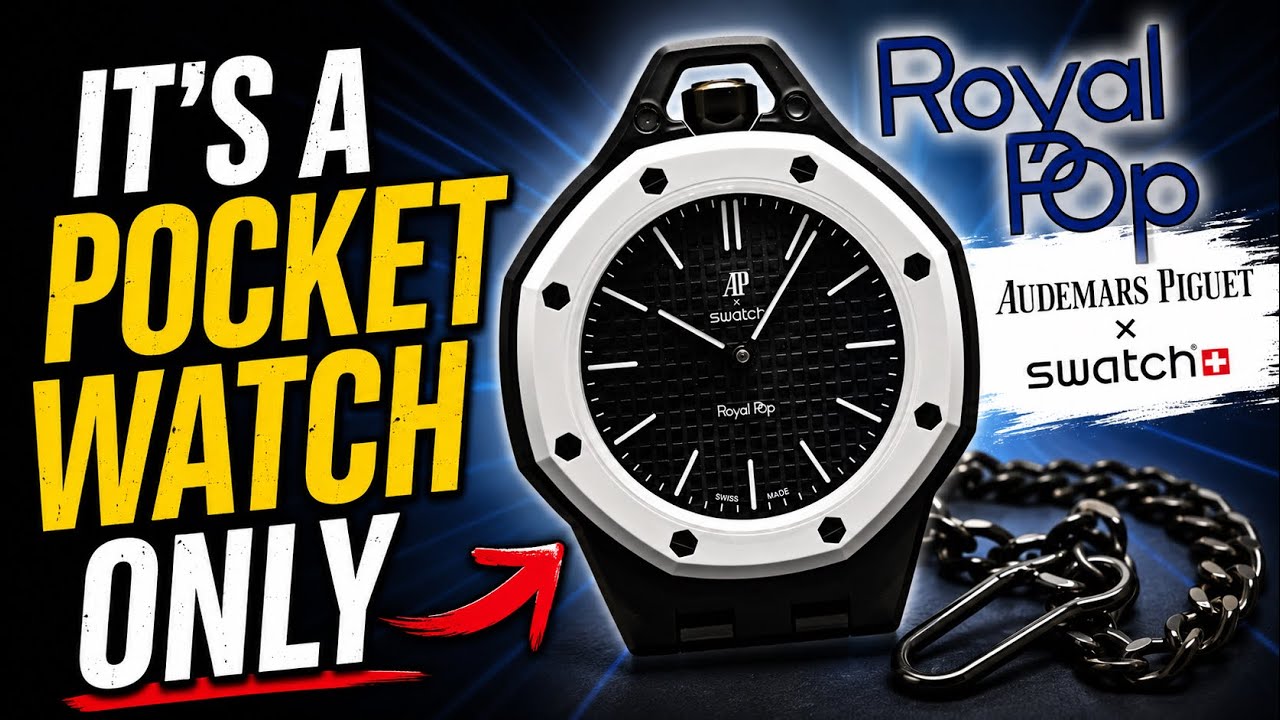 AP x Swatch Is JUST a Pocket Watch?! 😳 - YouTube