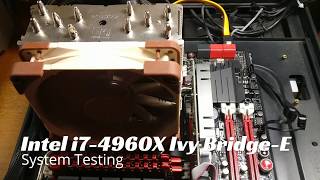 Intel i7-4960X Ivy Bridge-E Six-Core system testing for eBay listing