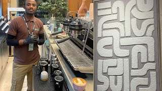 How To Pour Rosette Latte Art:Beginners Guide To Latte Art Part 8