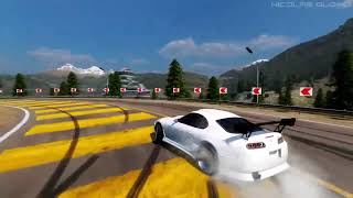 Toyota Supra Tire Shredding