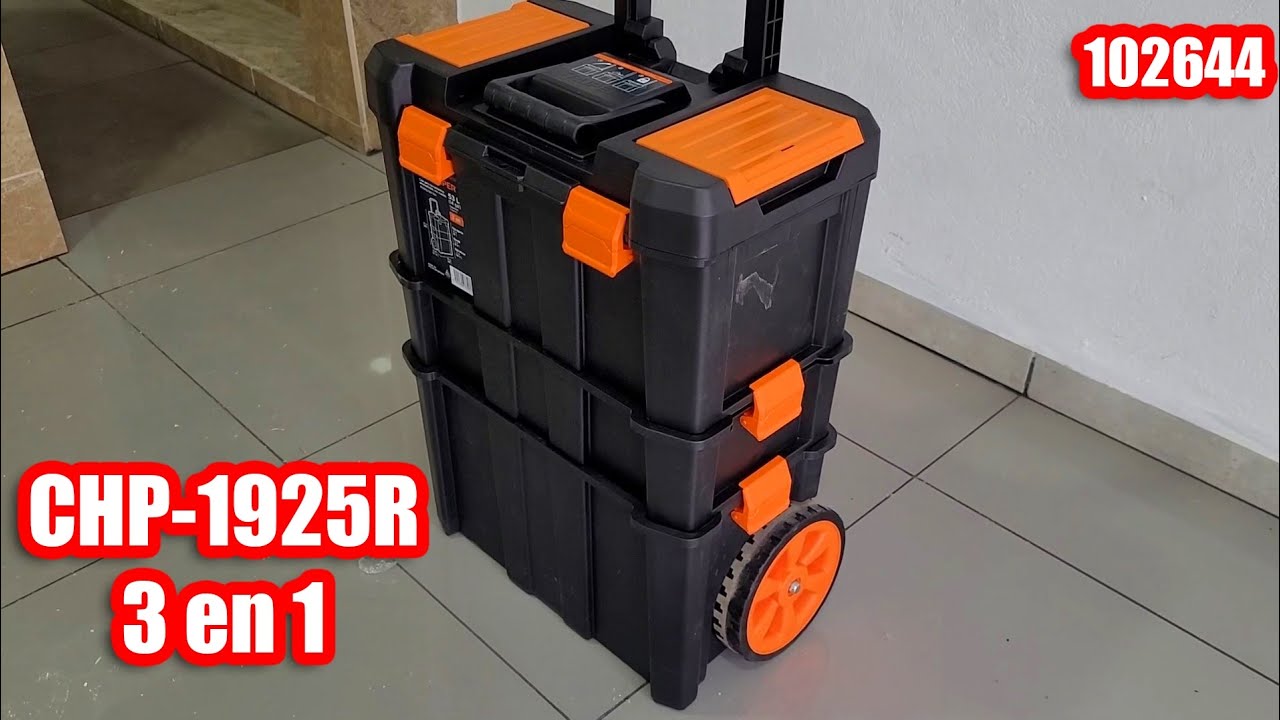 Caja porta herramientas 3 en 1 Truper