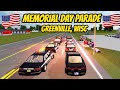 Greenville, Wisc Roblox l Memorial Day Parade Family Rp *CRAZY DAY*
