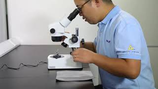 U3-17 Straight-arm gemstone microscope.mp4